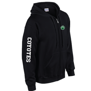 ADULT ZIP HOODED SWEATSHIRT